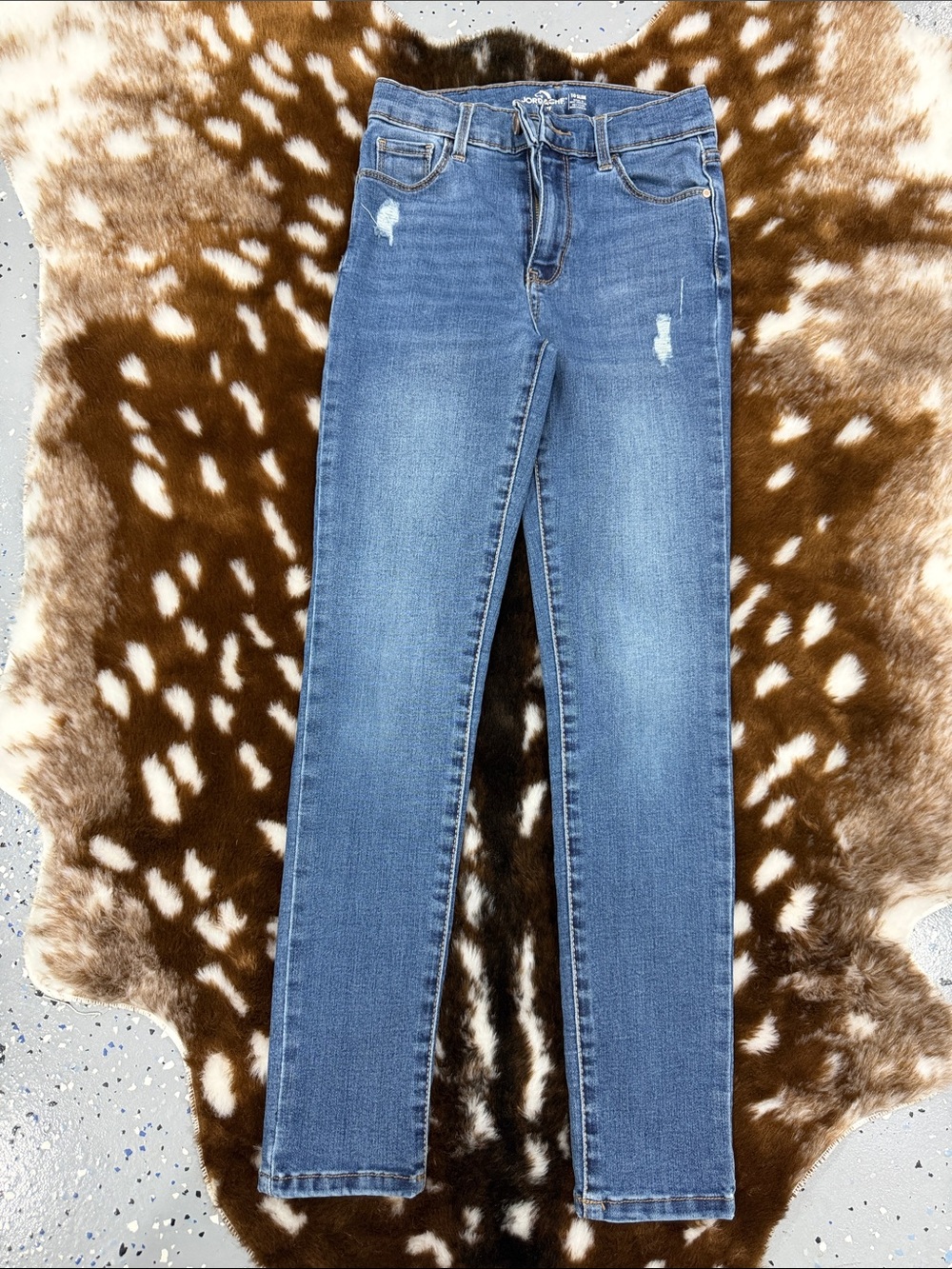Jordache Women's Skinny Jeans in Blue Wash